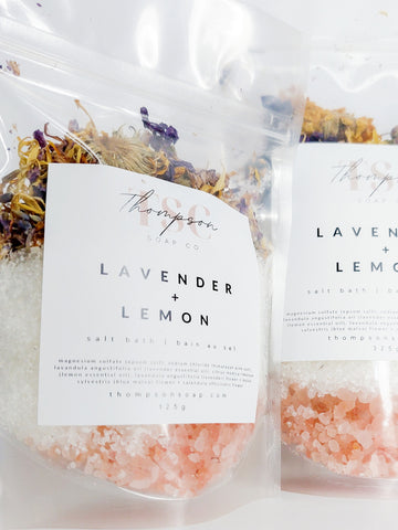 Lavender + Lemon Soak