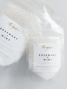 Rosemary + Mint Soak