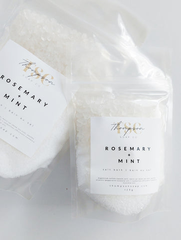 Rosemary + Mint Soak