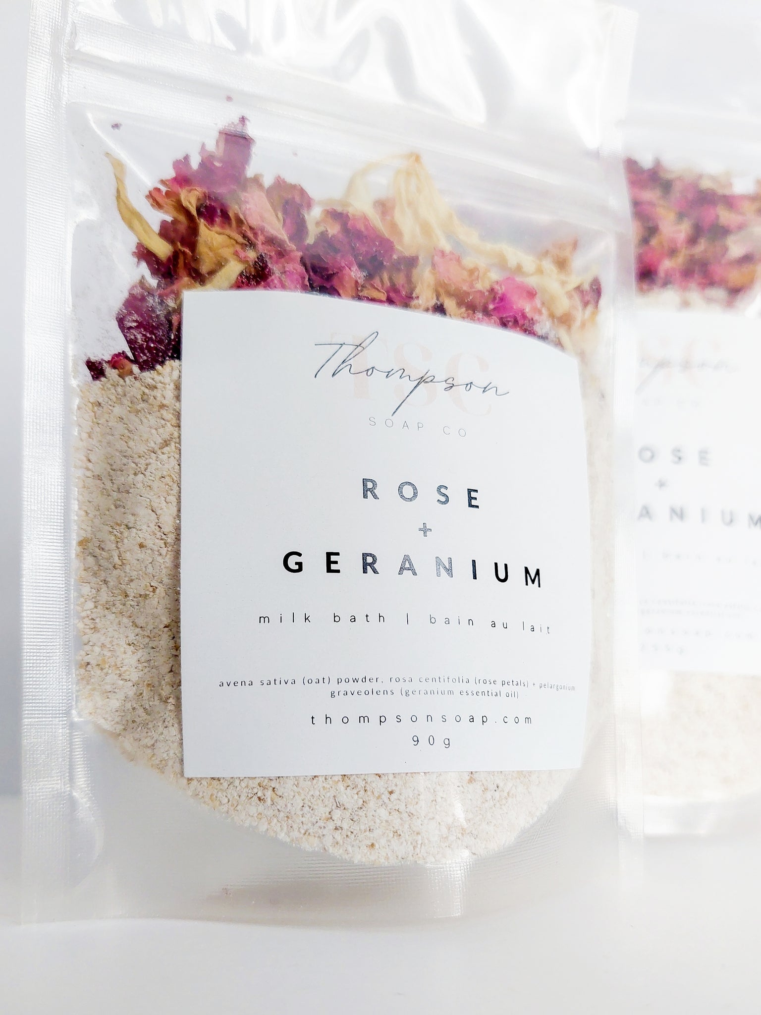 Rose + Geranium Soak
