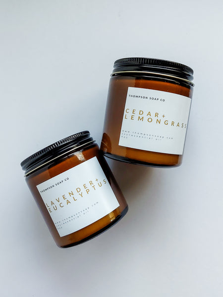 Cedar + Lemongrass Candle