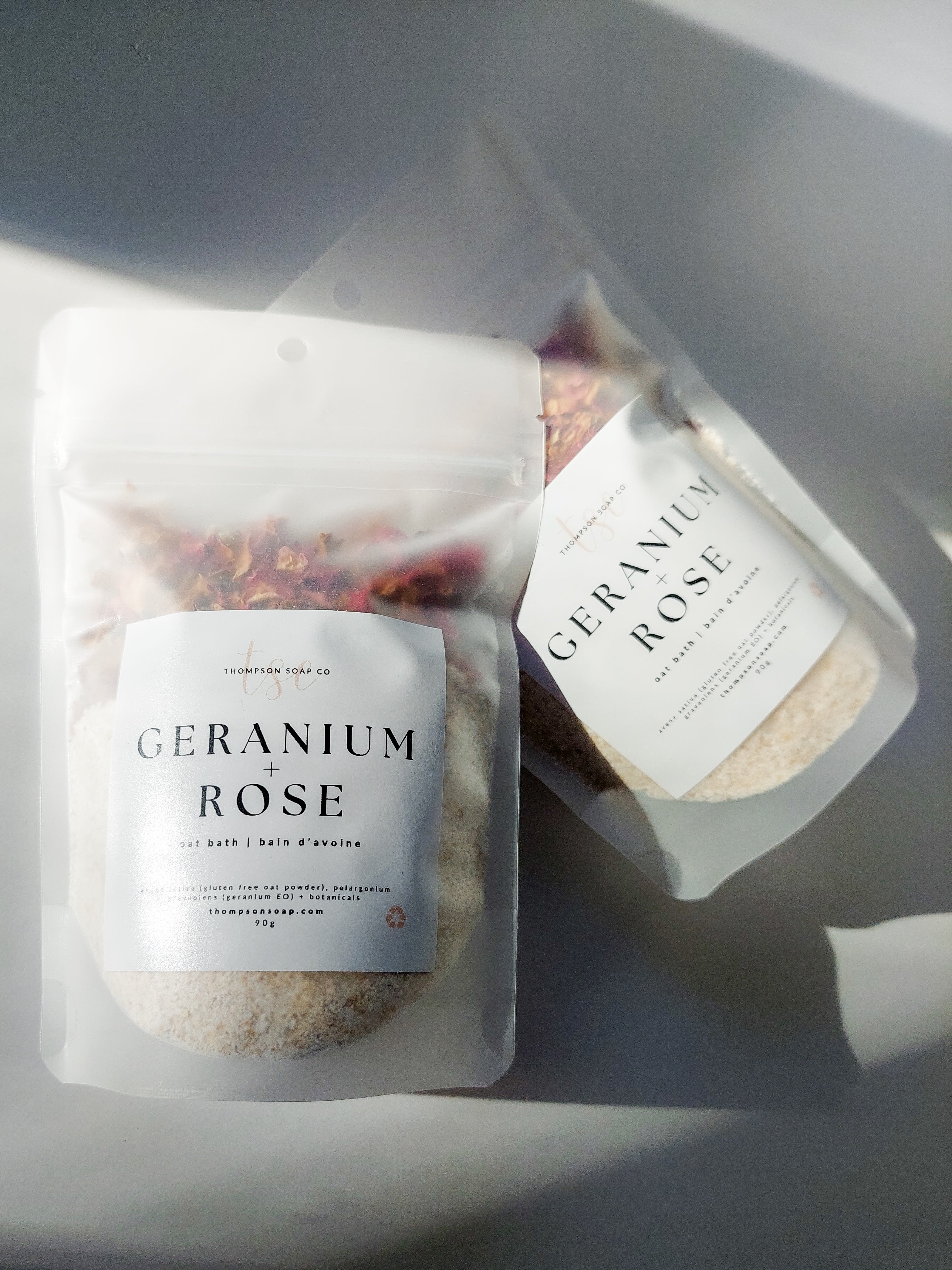 Geranium + Rose Soak