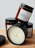 Cedar + Lemongrass Candle