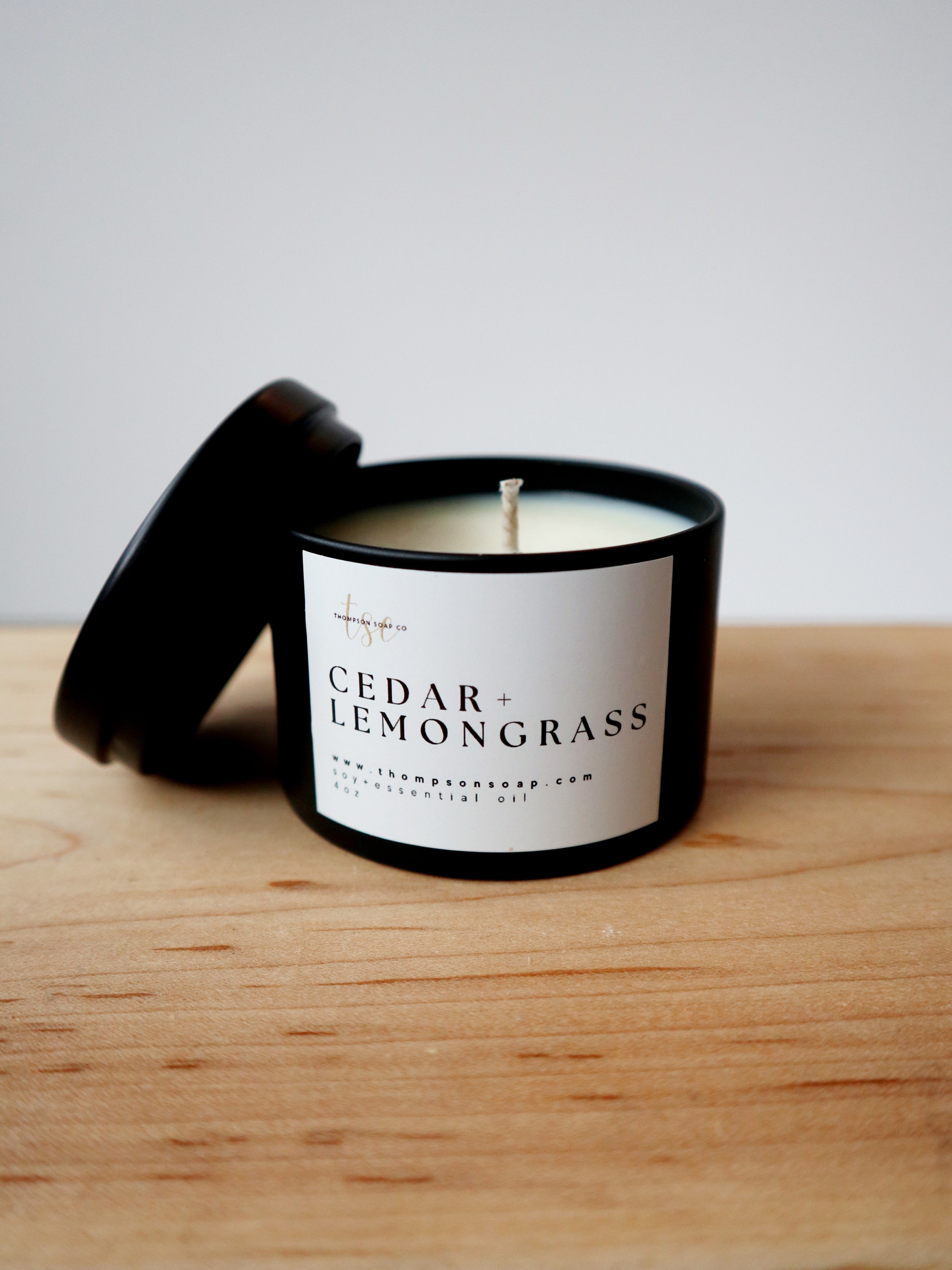 Cedar + Lemongrass Candle