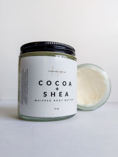 Cocoa + Shea Whipped Body Butter