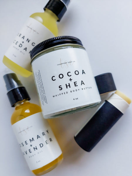Cocoa + Shea Whipped Body Butter